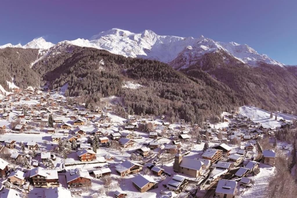Montagne Aux Contamines Montjoie Appartement 6-7 Personnes Exteriör bild